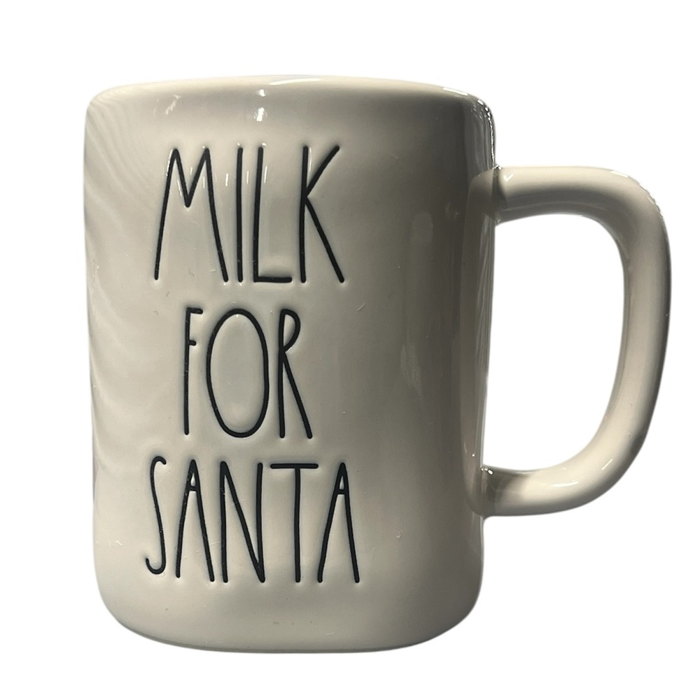 Rae Dunn MILK FOR SANTA Coffee / Hot Chocolate Mug